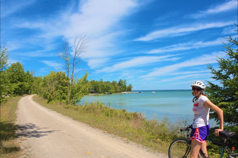 North Central State Trail - Indian River to Mackinaw City